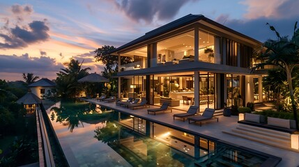 Luxury living room interior design
