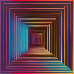 geometric lines optical illusion background