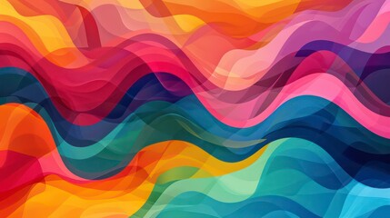 Obraz premium abstract colorful dynamic pattern background
