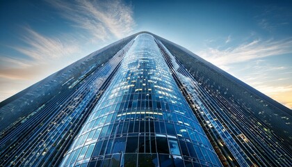 Office building in digital form