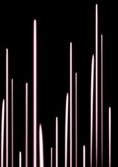 Purple laser light arranged alternately in an abstract style for background.