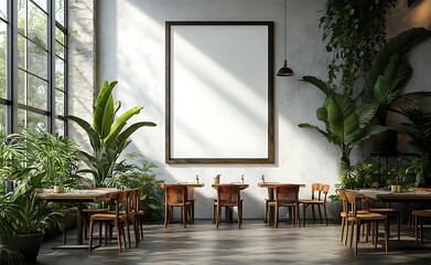 Modern Restaurant Interior Design with a Tropical Twist