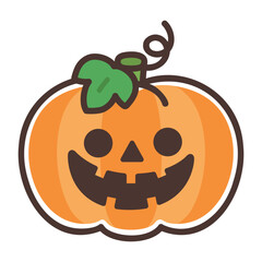 ハロウィンのかぼちゃ　アイコン