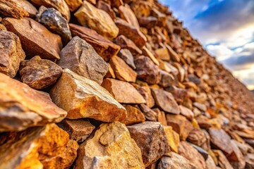Abstract rocky texture background in modern brown colors