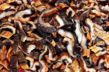 刻み穴子　クローズアップ