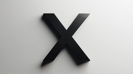 Obraz premium 3D letter 