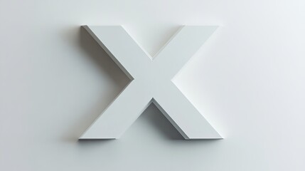 Obraz premium The 3D letter 