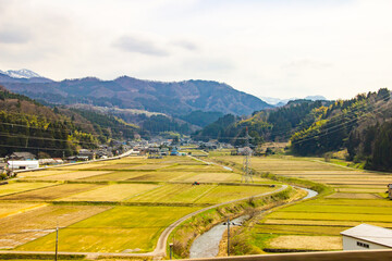 Japan beautiful rural views and landscapes