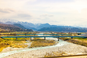 Japan beautiful rural views and landscapes