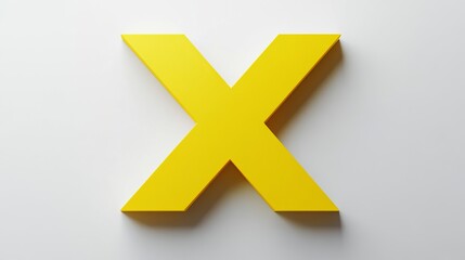 Obraz premium Volumetric letter 