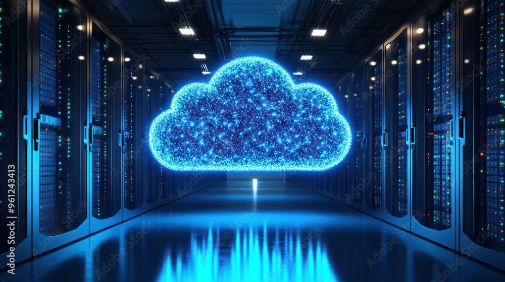 Poster cloud computing data center