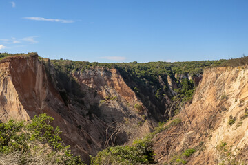 Cliff Landscape Background