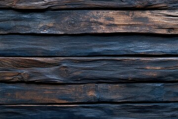 Obraz premium Dark wood texture background surface with old natural pattern, texture of retro plank wood use for background, poster, banner, brochure and graphic design , ai