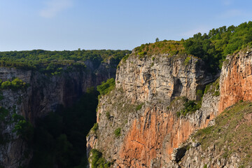 Cliff Landscape Background