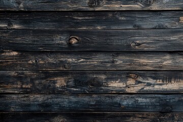 Fototapeta premium Dark wood texture background surface with old natural pattern, texture of retro plank wood use for background, poster, banner, brochure and graphic design , ai