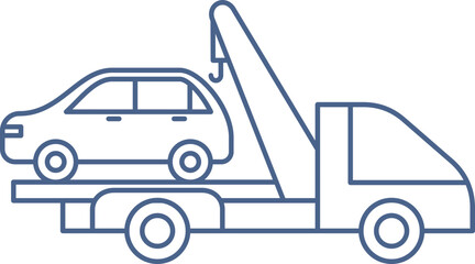 Towing Line Icon