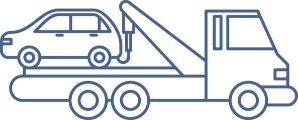 Towing Line Icon