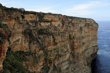 Cliff Landscape Background