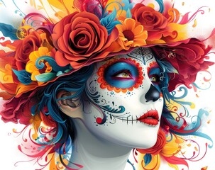 Day of the Dead Makeup Art