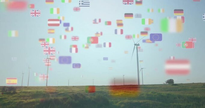 Floating Flag