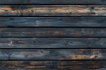 Fototapeta premium Dark wood texture background surface with old natural pattern, texture of retro plank wood use for background, poster, banner, brochure and graphic design , ai