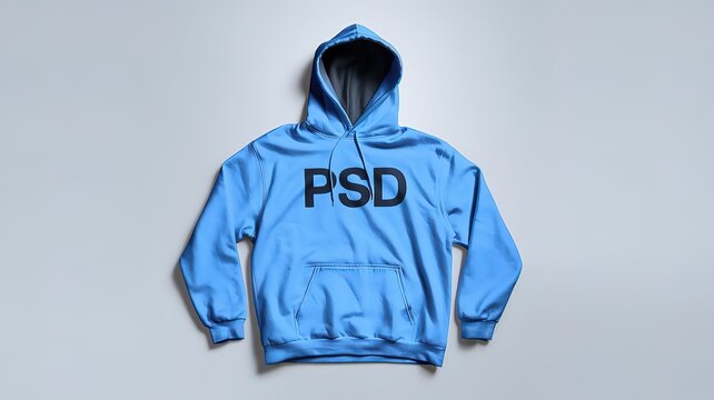 Psd white hoodie mockup. made with generative Ai
