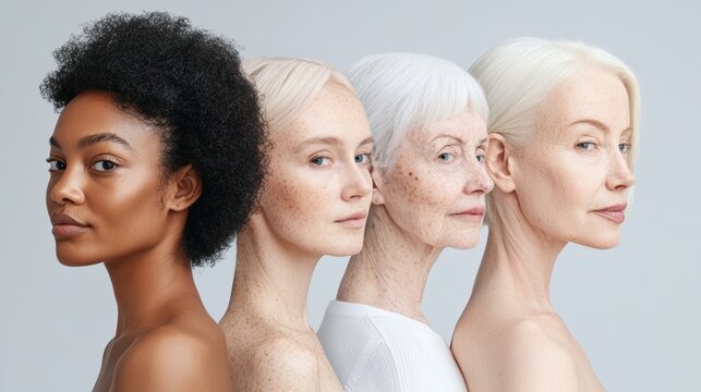 Aging and Melanin Production, Explore how melanin production changes with age, contributing to the development of age spots or hyperpigmentation, and how this affects the skins appearance over time