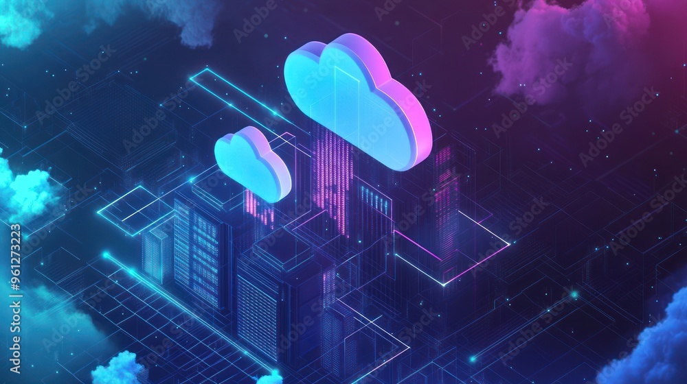 Poster cloud computing data network