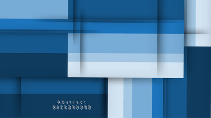 Obraz premium Modern abstract background featuring shades of blue, geometric shapes, and soft lines for creative projects and designs