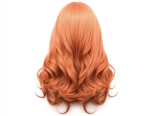 Fototapeta premium A woman with long red hair