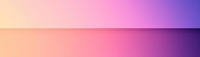 Fototapeta premium A soft, pastel gradient background fading from peach to lavender, ideal for a calm and soothing atmosphere