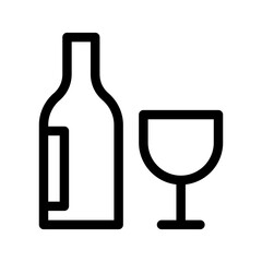 Drinks Icon Vector Symbol Design Illustration