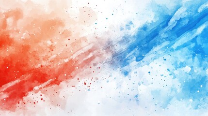 Vibrant Watercolor Abstract Design with Dynamic Color Splashes and Soft Textures