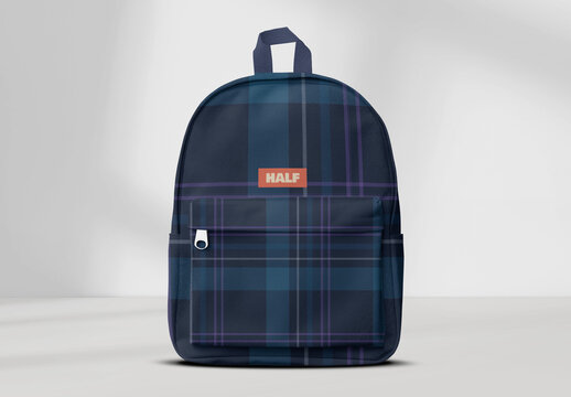School Backpack Mockup With Generative AI
