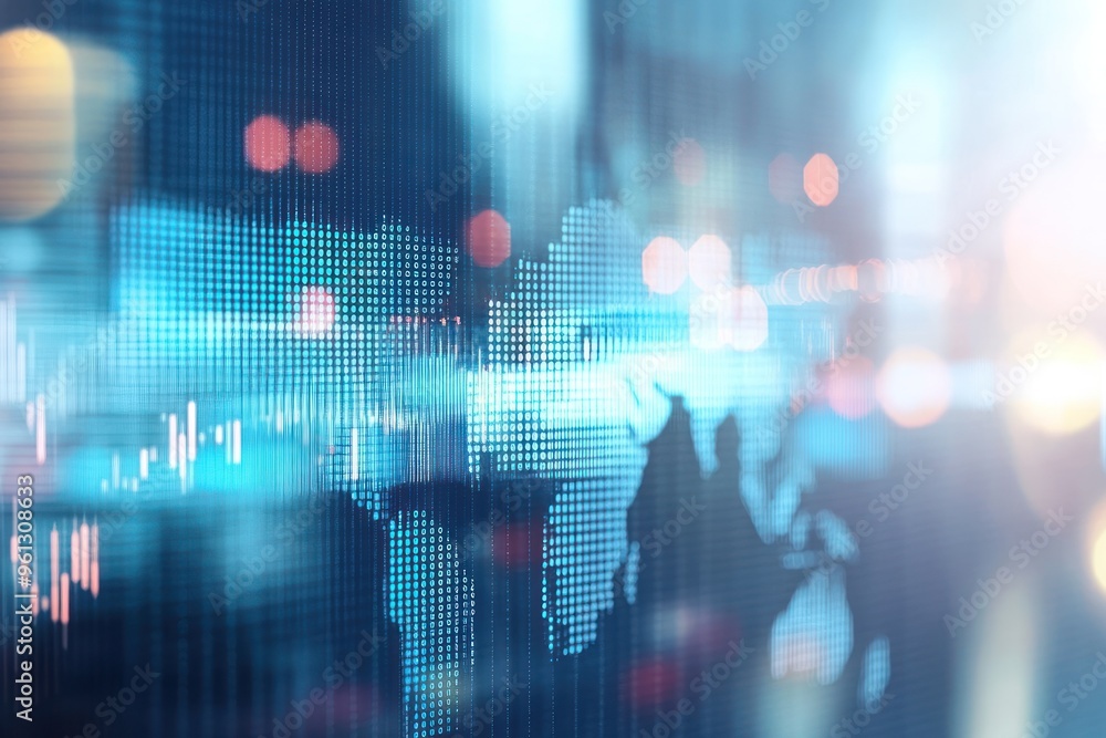 Poster global business analytics: network and data visualization