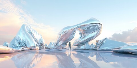 Would you like to come to this beautiful alien world for sightseeing?