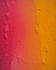 Obraz premium A vibrant gradient transitions from bright pink on the left to a rich yellow on the right