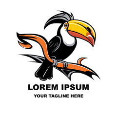 illustration of a toucan