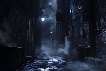 Mysterious Dark Alley
