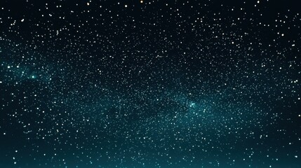 Fototapeta premium Night Sky with Sparkling Stars Background