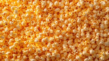 Close-up of Buttery Popcorn