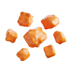 3D Asteroid Rock Debris Simulation For Space