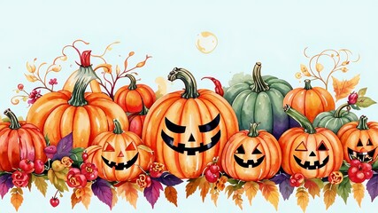 Fototapeta premium halloween pumpkin