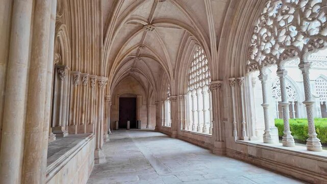 The Monastery of Batalha is a Dominican convent in the civil parish of Batalha, Portugal. Originally known as the Monastery of Saint Mary of the Victory.