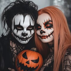 Halloween couple makeup ideas