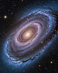 Galaxy in space wallpaper 4K © Growth