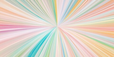 Obraz premium Abstract colorful lines radiating outwards.