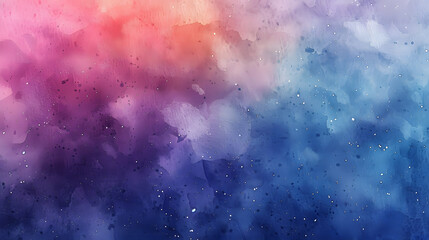 Naklejka premium Galaxy Gradient Watercolor Background