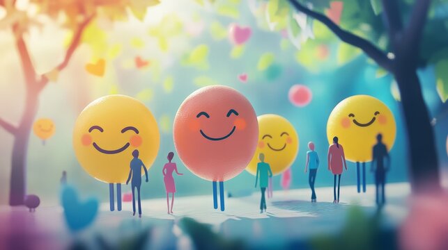 Envision a social media initiative that promotes kindness and positive actions. Users share stories of good deeds