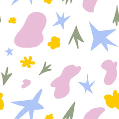 Seamless cute pattern